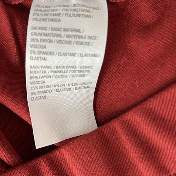 J Jason Wu Petite Stretch Faux Leather Pull On Pant With Side Zippers Size XSP - Picture 10 of 11